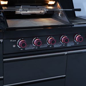 outdoor bbq kitchen setup