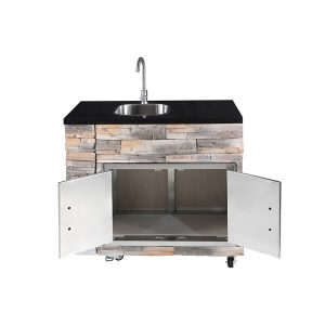weatherproof outdoor kitchen design