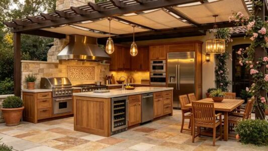 Luxury Outdoor Kitchen Design