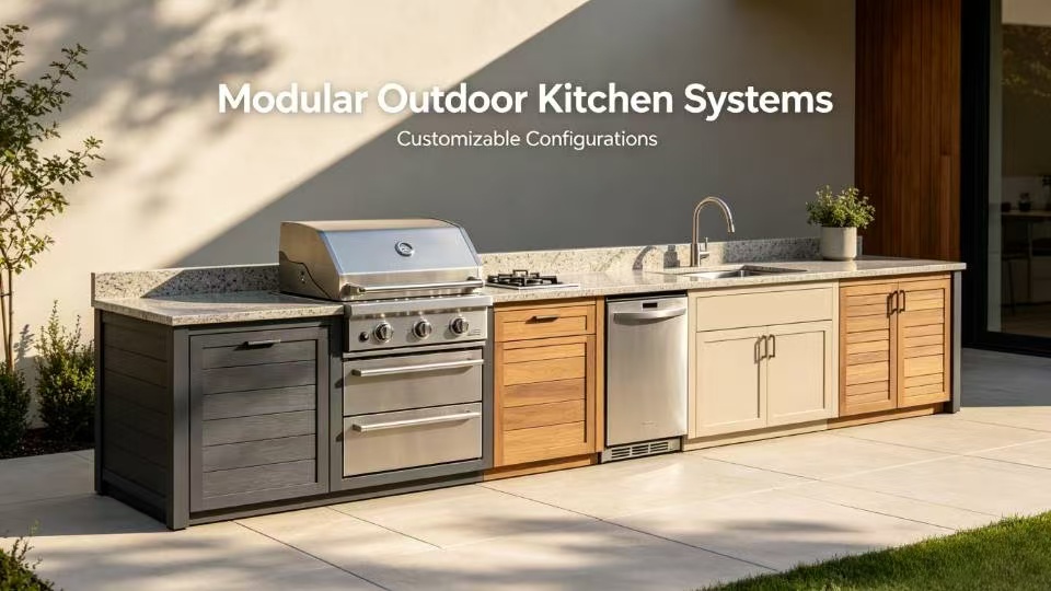 Modular Outdoor Kitchen Systems